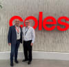 Left: Stephen Vella, Head of Engineering, Maintenance and Facilities with (right) Lord Willie Haughey, owner of City Facilities Management.