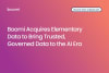 Boomi Acquires Elementary Data to Bring Trusted, Governed Data to the AI Era