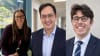 Left to Right: Ms Ashley Whitechurch, Dr George Mason, Dr Samuel Grigg