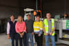 The Coonamble Return and Earn Depot launch celebration was attended by representatives of the Coonamble Cancer Survival Fund, Coonamble Shire Council and super collectors.