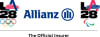 Allianz's "custom A" emblem for LA28.