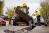 Greater Western Water infrastructure works in Yarraville.