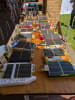 A selection of the solar-powered vehicles designed and built by young engineers at the Sunsprint event. © UNSW 2026