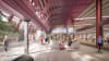 Artist impression of the Huntley Street Recreation Centre