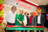 L-R: Chris Wilby Fexco Pacific, Consul General Rosie Keane, Neil Hosty CEO Fexco Group, Sam Fisiinaua Fexco Pacific, Sean Crowe Fexco Financial Services at the official opening of Fexco's No1 Currency Store at Westfield Hurstville shopping centre. 