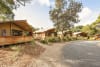 The precinct of glamping Safari tents at Lennox Head