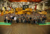 Thiess4.jpg: Thiess representatives joined the Cat team to celebrate the milestone of manufacturing the 6,000th D11 dozer, at Cat's factory in Peoria, USA