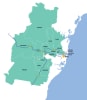 Consortium map of Greater Western Sydney