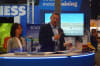 Thiess 4_Thiess Group Executive Chair and CEO Michael Wright at Thiess' Media Ceremony during MINExpo 2024 with EACON Mining Australia COO Elaine Jin delivering remarks about the partners