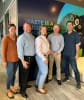 Allonnia and Mining3 team at Allonnia's Boston office. (Photo: Business Wire)