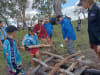 Children build a Fish Hotel with the help of OzFish