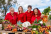 From little things big things grow ..... on the first Saturday of every month at Towri Growers Market! This is the team from Valley Pride Produce. 