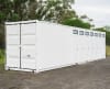 The fully self-contained ablution block above was fabricated for robust portability to its initial destination and for ongoing relocation as required. Modulate buildings are easy to transport and can withstand harsh transport conditions.