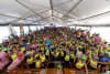 WA Nippers meeting the legends of surf lifesaving at the Shaw and Partners Nipper Clinic 