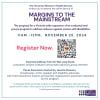 Margins to the Mainstream launch invitation