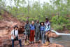 (from left to right) Australia Awards Fellow (AAF) Warnit Lumista; Dhimurru Ranger Kayla Wanambi; Philippine Eagle Foundation's Jimbea Lucino; Dhimurru Cultural Adviser Maxine Gumbula; AAF Agnes Gabuat-Donato; and Dhimurru Ranger BJ Mununggurr.