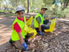 Ahmadiyya Muslim Youth Perth part-taking in clean-up Australia day learning the importance of community service from a young age