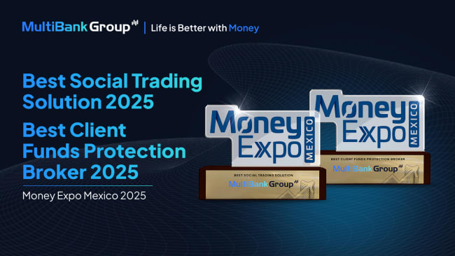 MultiBank Group continues to set the standard for trust and innovation in the financial industry and has been awarded two prestigious titles at Money Expo Mexico 2025: Best Client Funds Protection Broker' and 'Best Social Trading Solution.