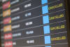 February 2025 data reveals the national flight cancellation rate reached 2.6 per cent (or over 1,050 flight cancellations), exceeding the long-term average of 2.2 per cent. Image: GETTY.