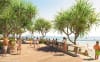 Artist impression of Mooloolaba Foreshore's new boardwalk and viewing deck