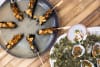 The Curated Plate - BBQ skewers and oysters