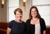 Anna and Lily Ainsworth at UNSW. Lily has had endometriosis symptoms since she was 15. The Ainsworth family has donated $50 million to establish the Ainsworth Endometriosis Research Institute at UNSW.