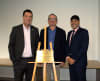 L-R: Member for Wakehurst, Michael Regan MP; CEO CDC NSW David Mead; Ravinder Singh General Manager CDC NSW.