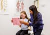 Spinal Health Week - Heads Up On Tech Neck - Child with tablet - correct posture