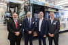 L-R Matthew Gray (CDC NSW), David Mead (CDC CDC), Minister for Transport John Graham, Josh Gray (CDC NSW)
