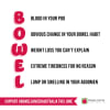 Bowel cancer symptoms