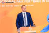 Iannis Patin, Commercial Counsellor at the Australian Embassy in China, speaks at the event.
