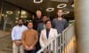 The team (l-r): Dr Roshan Jayathilakage, Dr Chamila Gunasekara, Dr David Law, Associate Professor Dilan Robert, Professor Sujeeva Setunge, Dr Yuguo Yu.