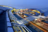 Incheon International Airport, South Korea. Designed by Fentress Architects.