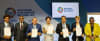 Country representatives having signed the Pledge to Advance Ocean Accounts at UNOC 2025.