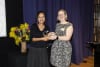 Grace Chung (left), joint winner of the Judy Raper Award for Leadership receives her award from Professor Rita Henderson, Deputy Dean (Societal Impact and Translation) at UNSW's Faculty of Engineering. Image from Ken Leanfore