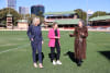 (L-R) Margot Harley, Head of Competition & Strategy W/BBL - Cricket Australia, Rachel Haynes, General Manager, Sydney Sixers, and Zoë Baker, Mayor of North Sydney Council.