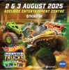 HOT WHEELS MONSTER TRUCKS IN ADELAIDE 2 & 3 AUGUST