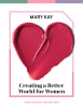 The annual sustainability report highlights Mary Kay's decades-long dedication to social, economic, and environmental sustainability - core pillars central to its business strategy and its purpose-driven legacy rooted in the company's mission of "enriching women's lives" around the world. (Photo Courtesy: Mary Kay Inc.)