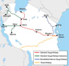 Figure 12: Key routes of Tanzania's Standard Gauge Railway project.