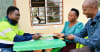 Figure 14: Signing of compensation agreements by a Physically Displaced Household, facilitated by Ramson Msemakweli, Resettlement Lead, June 2024.