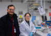 Dr Rahman Daiyan and Dr Xiaoxuan Luo are working on a process to produce sustainable aviation fuel at scale. Photo from UNSW