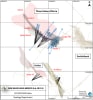 Plan View of H1 2025 Drill Holes