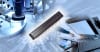 Toshiba: "TCD2728DG," a lens-reduction type CCD linear image sensor for A3 multifunction printers.
