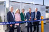 (L-R) Graham Hobbs - Director, Living Choice, Lisa Dowie - CEO, Active Utilities, Lisa Chiba - Managing Director, Momentum Energy, Hon. Chris Bowen - Energy Minister, Blake Williams - COO, YES Group.