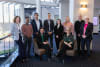 L- R: Dr Belinda Kiely, Dr Sanjeev Kumar, Assoc Professor Sanjay Warrier, Dr Nicholas Zdenkowski, Elizabeth Driscoll, Catrina Bines, Professor Andrew Spillane, BC Trials CEO Karen Price; seated: Assoc Prof Rachel Dear, Assoc Prof Christine Chaffer