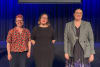 Pictured are some of the 2025 Literary Competition judges. From left - Rae White, Rebecca Cheers and Antoinette Mizen.