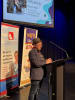 Guest speaker Brian Falkner.
