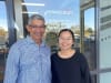 Panaceum Director and GP training supervisor Dr Keith Figueiredo with RACGP GP in training Dr Nicole Wong.