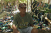 Lazarus, former ranger on Island in Palau devastated by transboundary plastic pollution.