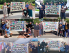 Community members call for funding community-led climate resilience at Climate Resilience Inquiry hearings at Macedon (top left), Melbourne (top right), Wangaratta (mid left), Emerald (mid right), Aireys Inlet (bot left), and Taralgon (bot right).